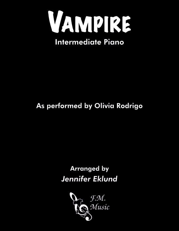 Vampire (Intermediate Piano)